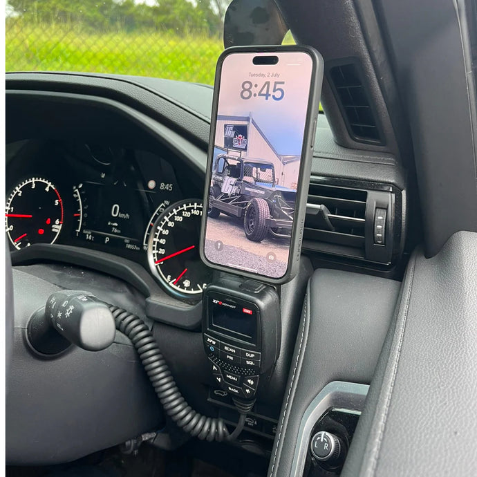 Toyota LandCruiser 300 Series 2021-On Scrub King Phone & UHF Mount