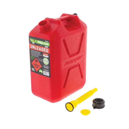 Hulk 4x4 Fast Flow Plastic Fuel Can 10 Litre - HU0653R