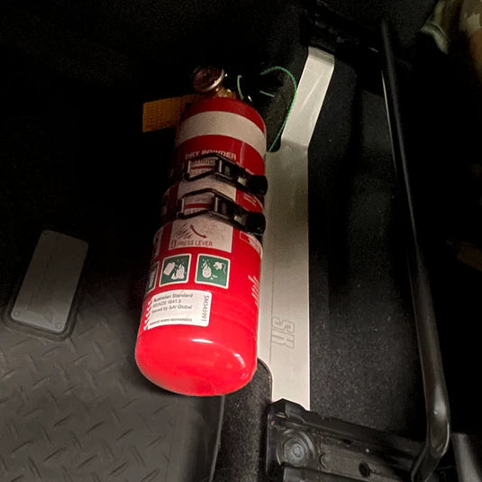 Suzuki Jimny Fire Extinguisher Bracket 2018-2022 | No Drill | Australian Made | Scrub King