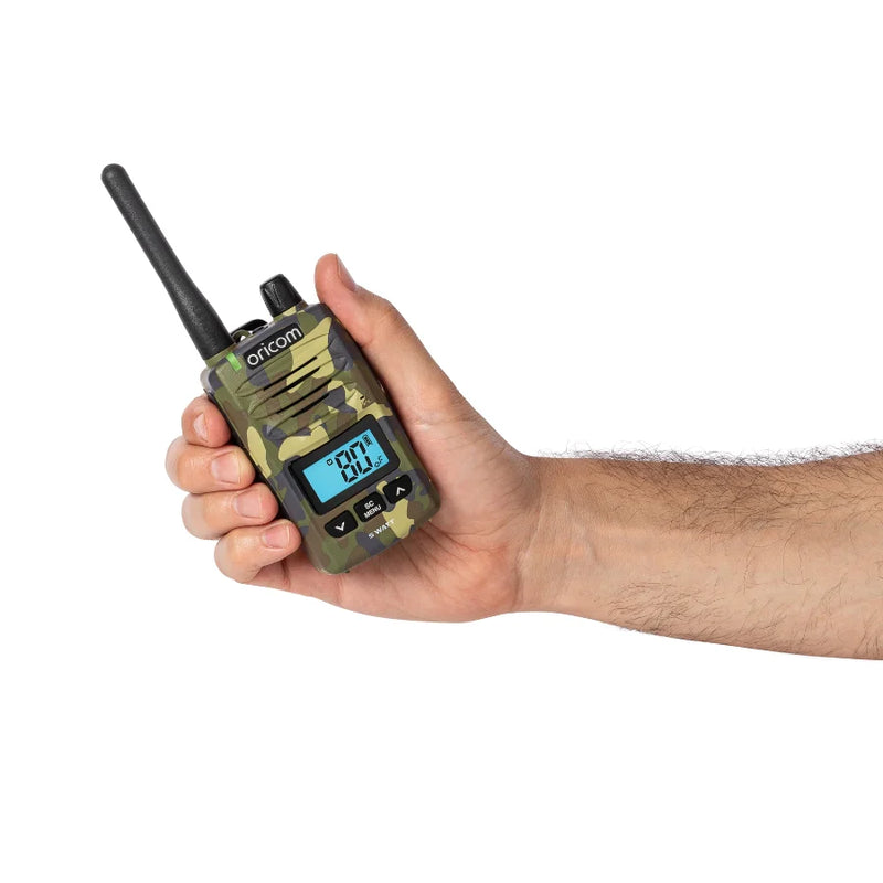 Load image into Gallery viewer, Oricom DTX600 Camo 5 Watt Handheld UHF CB Radio
