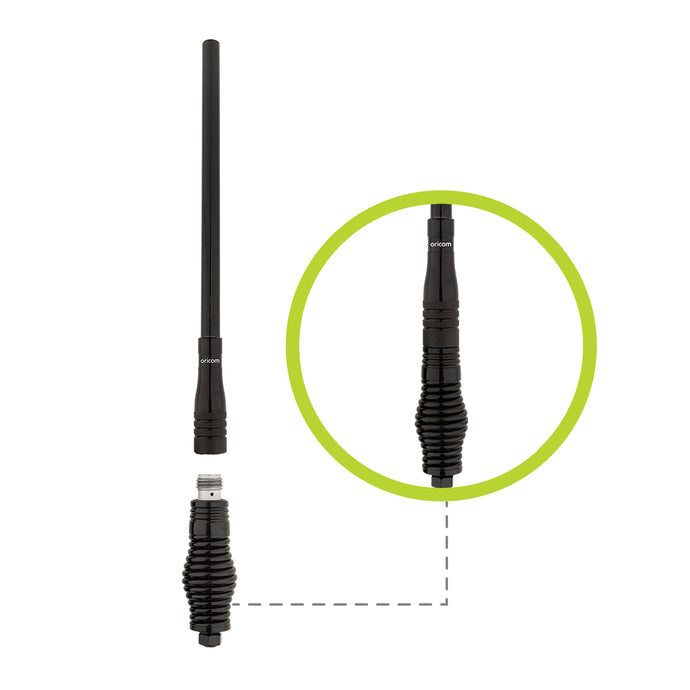 Oricom ANU913 3dBi UHF CB Antenna