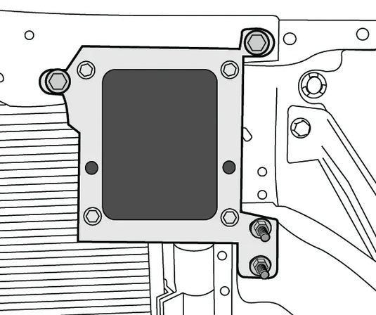 Redarc BCDC Classic Mounting Bracket Mitsubishi 2019-On Triton & Pajero QF