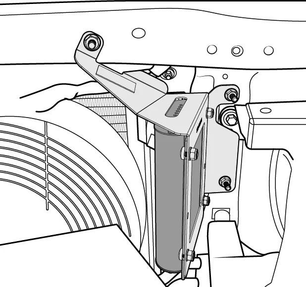 Load image into Gallery viewer, Redarc BCDC Classic Mounting Bracket Nissan Patrol Y61 GU Series 4-9 2005-2016
