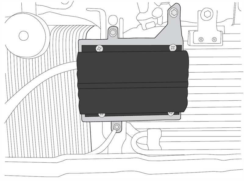 Load image into Gallery viewer, Redarc BCDC Classic Mounting Bracket Toyota Landcruiser J100-J105 Series
