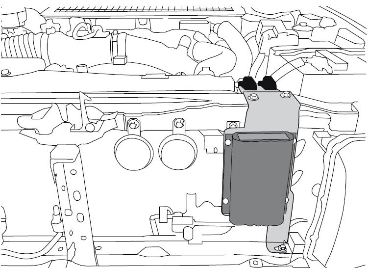 Load image into Gallery viewer, Redarc BCDC Classic Mounting Bracket Toyota 70 Series 3/2007-2023
