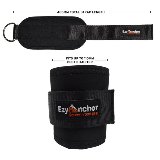 Ezy Anchor Dual Purpose Awning Secure and Anchor Point Strap Single