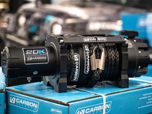 Carbon Scout Pro 20000lb Extreme Duty Truck Winch