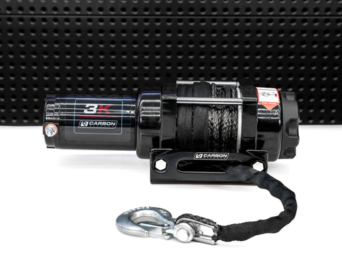 Carbon 3.0k 3000lb ATV/Trailer Winch V2