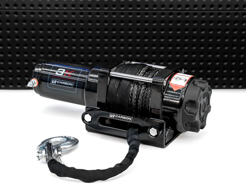 Load image into Gallery viewer, Carbon 3.0k 3000lb ATV/Trailer Winch V2
