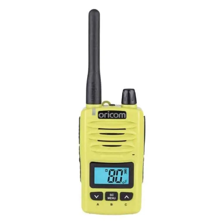 Load image into Gallery viewer, Oricom DTX600 Lime 5 Watt Handheld UHF CB Radio 
