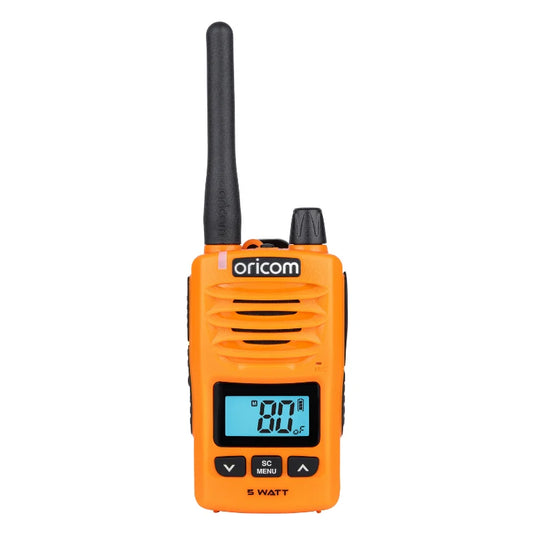 Oricom DTXTP600 5 Watt IP67 Waterproof Handheld UHF CB Radio Trade Pack