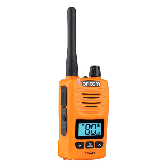 Oricom DTX600 Orange 5 Watt Handheld UHF CB Radio