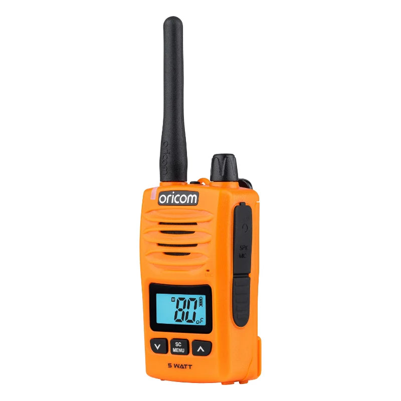 Load image into Gallery viewer, Oricom DTX600 Orange 5 Watt Handheld UHF CB Radio
