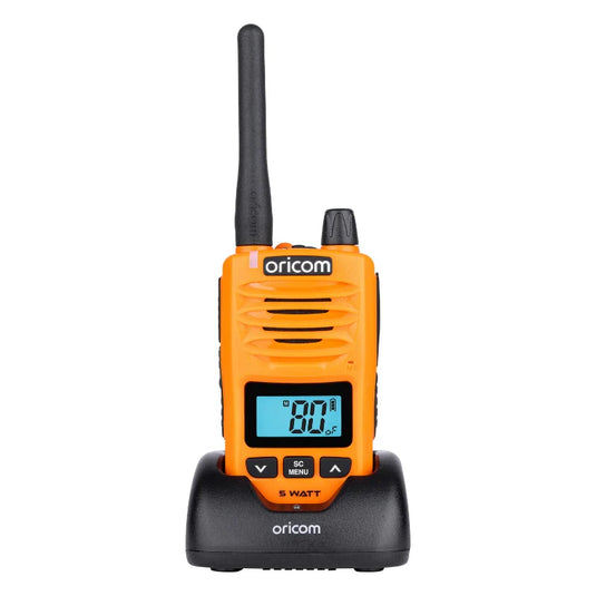 Oricom DTXTP600 5 Watt IP67 Waterproof Handheld UHF CB Radio Trade Pack