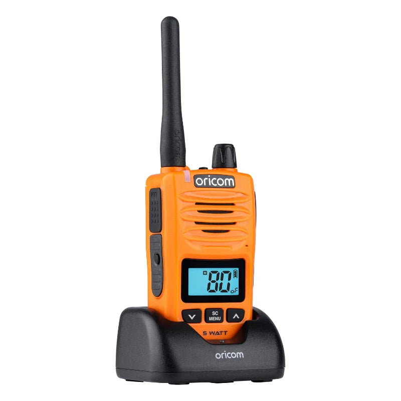 Load image into Gallery viewer, Oricom DTX600 Orange 5 Watt Handheld UHF CB Radio
