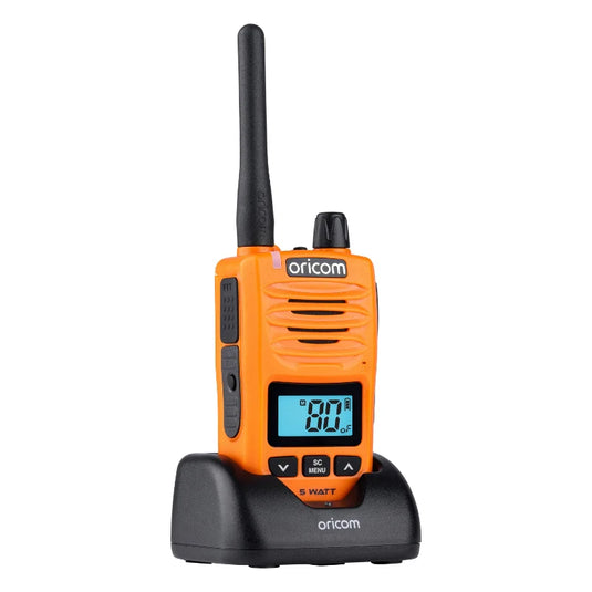 Oricom DTX600 Orange 5 Watt Handheld UHF CB Radio