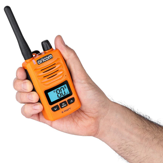 Oricom DTX600 Orange 5 Watt Handheld UHF CB Radio