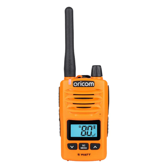 Oricom DTX600 Orange 5 Watt Handheld UHF CB Radio
