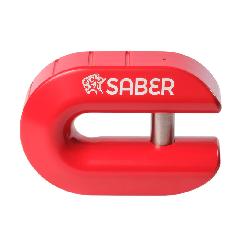 Load image into Gallery viewer, Saber Offroad Alloy Winch Shackle Red
