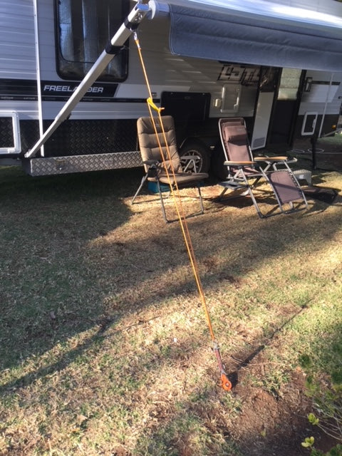 Ezy Anchor Caravan Single Guy Rope