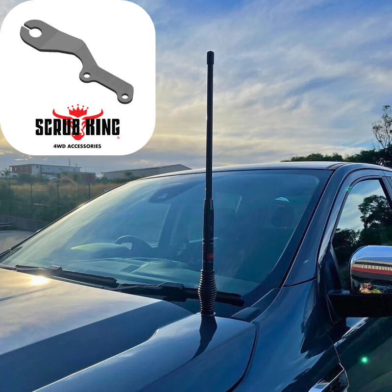 Load image into Gallery viewer, Ford Ranger PX 2012-2021 Bonnet Hinge UHF Antenna Bracket
