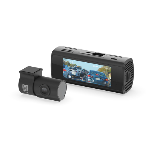 Hema HM-DVR22 4K UHD Front Dash Camera and 1080p Rear Camera Side