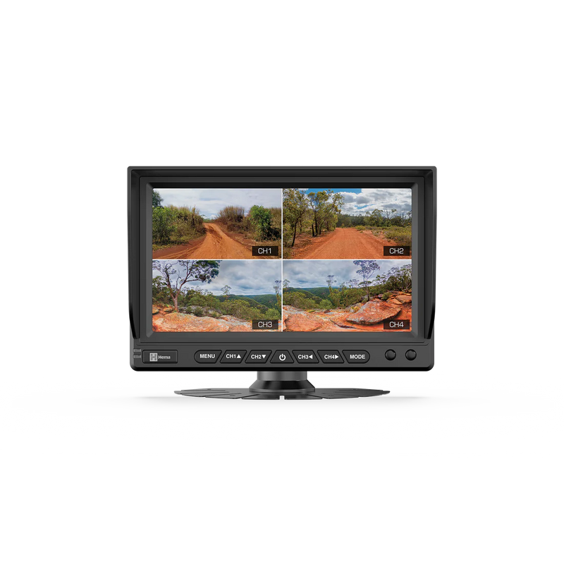 Load image into Gallery viewer, Hema HM-MNT 7” AHD 4-Channel Display Monitor Front
