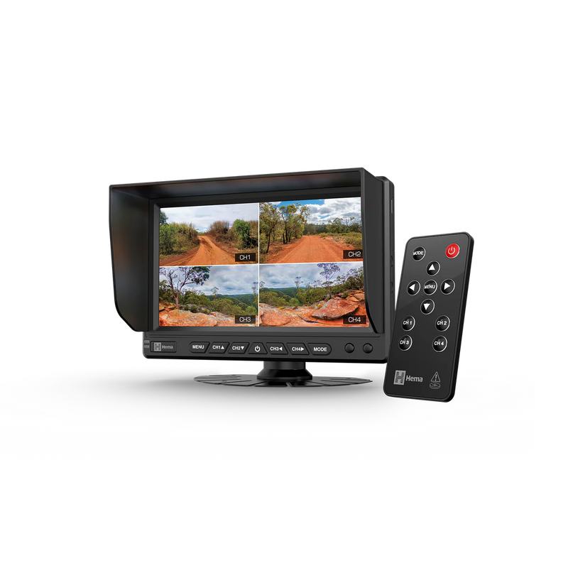 Load image into Gallery viewer, Hema HM-MNT 7” AHD 4-Channel Display Monitor
