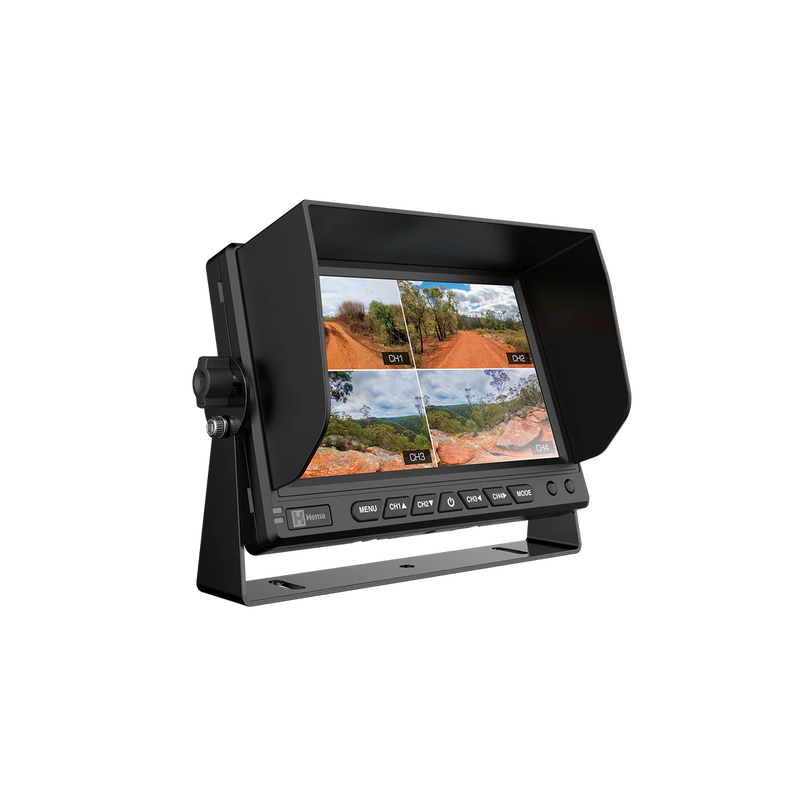 Load image into Gallery viewer, Hema HM-MNT 7” AHD 4-Channel Display Monitor Side
