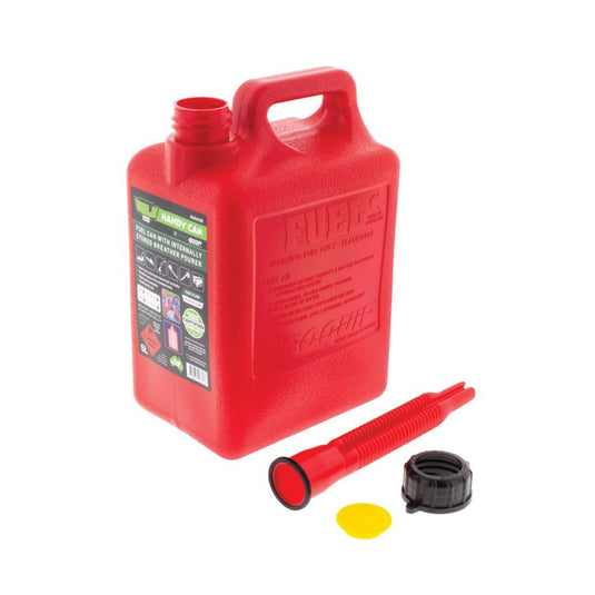 Hulk 4x4 Plastic Handy Fuel Can 5 Litre