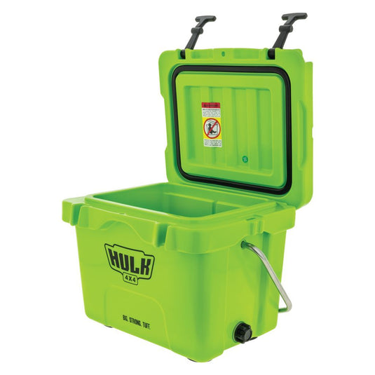 HULK 4X4 15L Portable Ice Cooler Box open