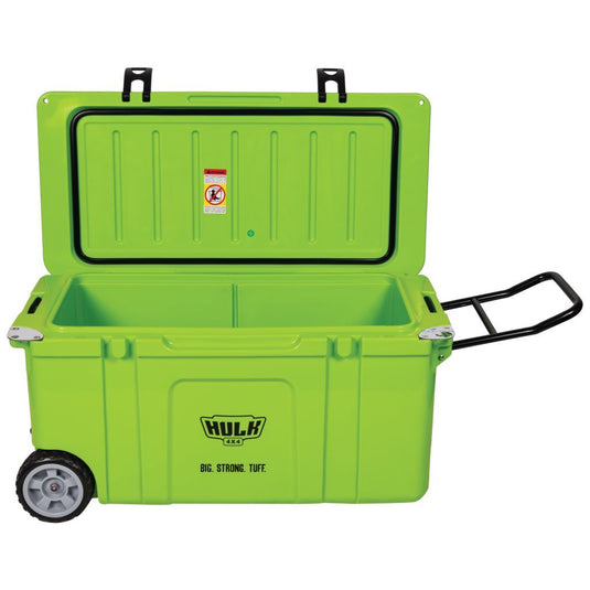 HULK 4X4 75L Portable Ice Cooler Box open