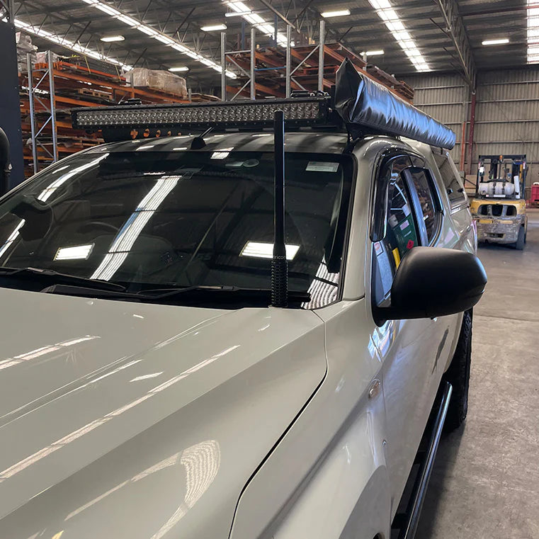 Load image into Gallery viewer, Mitsubishi Triton MR 2018-2023  Bonnet Hinge UHF Antenna Bracket
