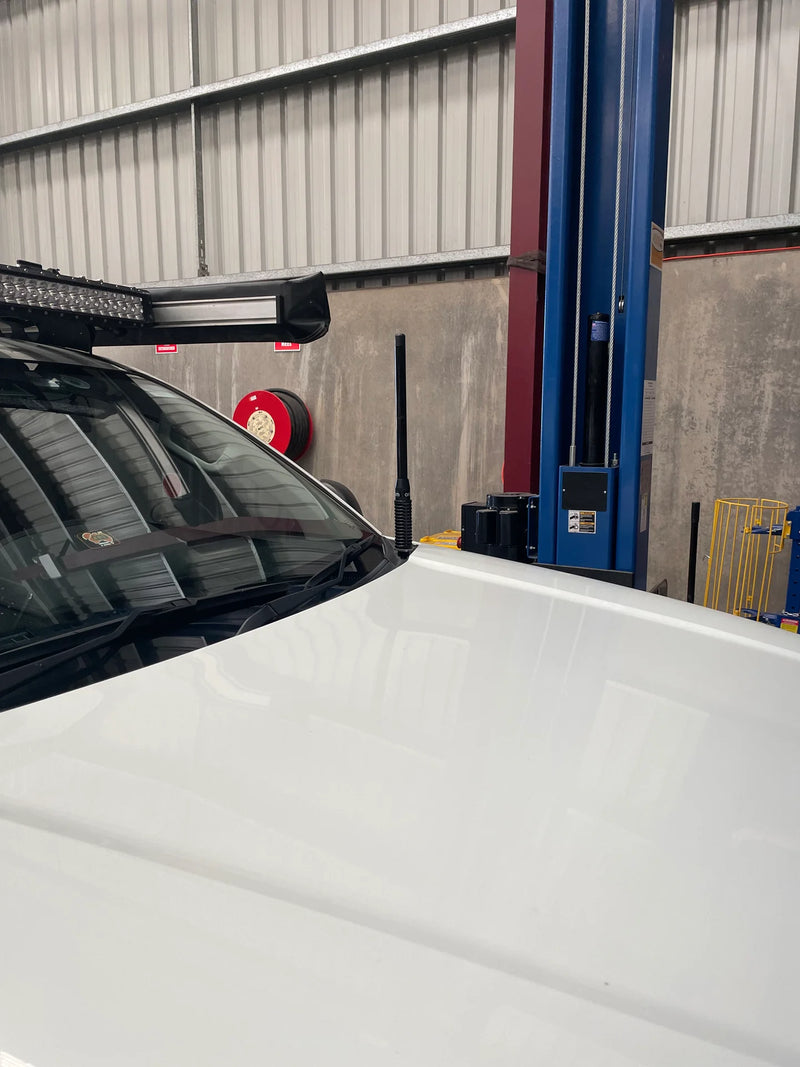 Load image into Gallery viewer, Mitsubishi Triton MR 2018-2023  Bonnet Hinge UHF Antenna Bracket
