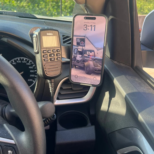 Mazda BT-50 2021-On Scrub King Phone & UHF Mount