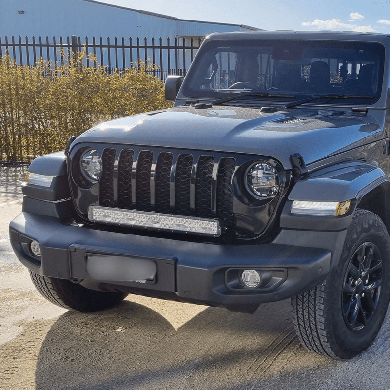 Load image into Gallery viewer, Ultra Vision Jeep Gladiator LED Light Bar Kit Driving Lights Front
