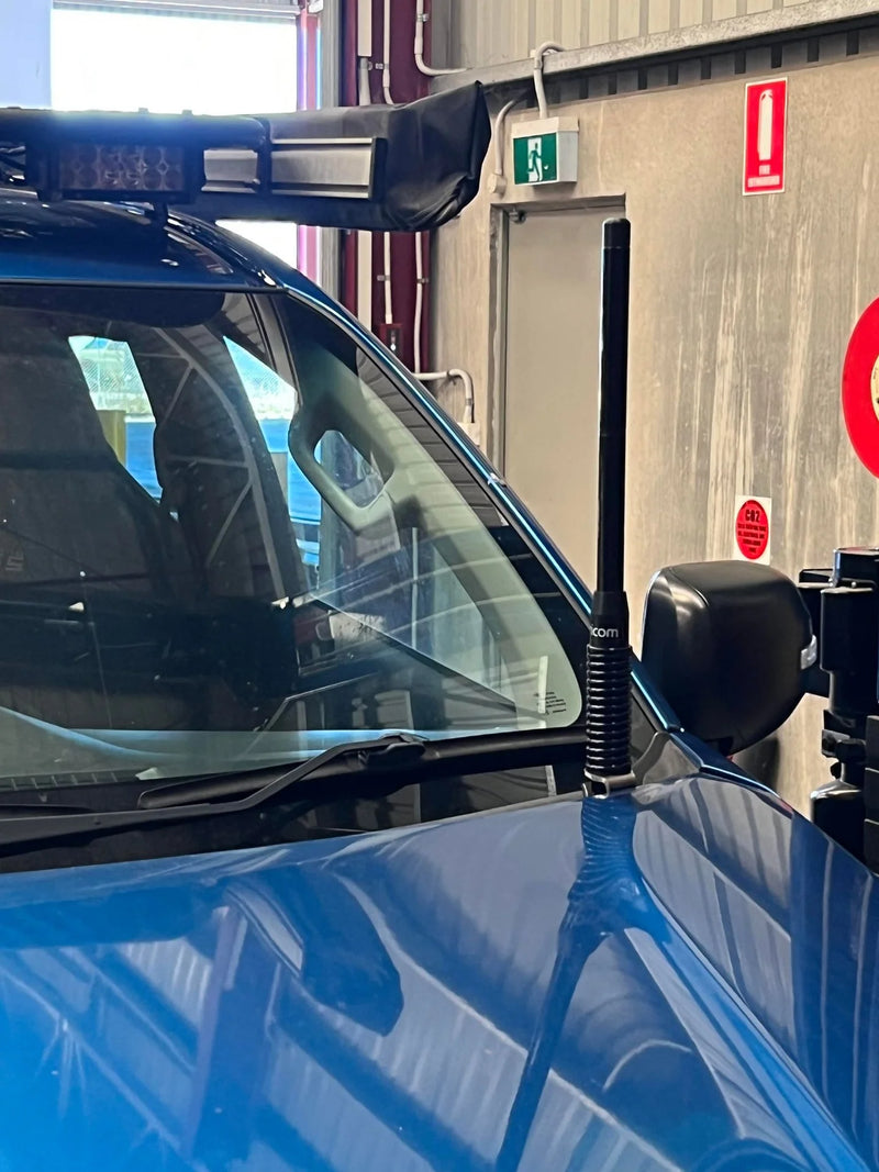 Load image into Gallery viewer, Mitsubishi Triton MQ 2015-2018 Bonnet Hinge UHF Antenna Bracket
