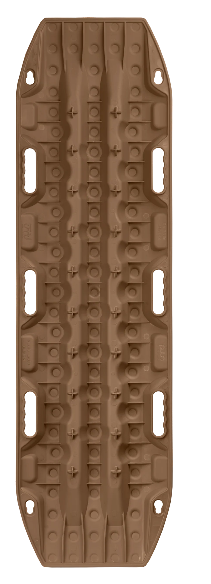 Load image into Gallery viewer, MAXTRAX MKII Desert Tan boards stacked showing compact 85mm profile
