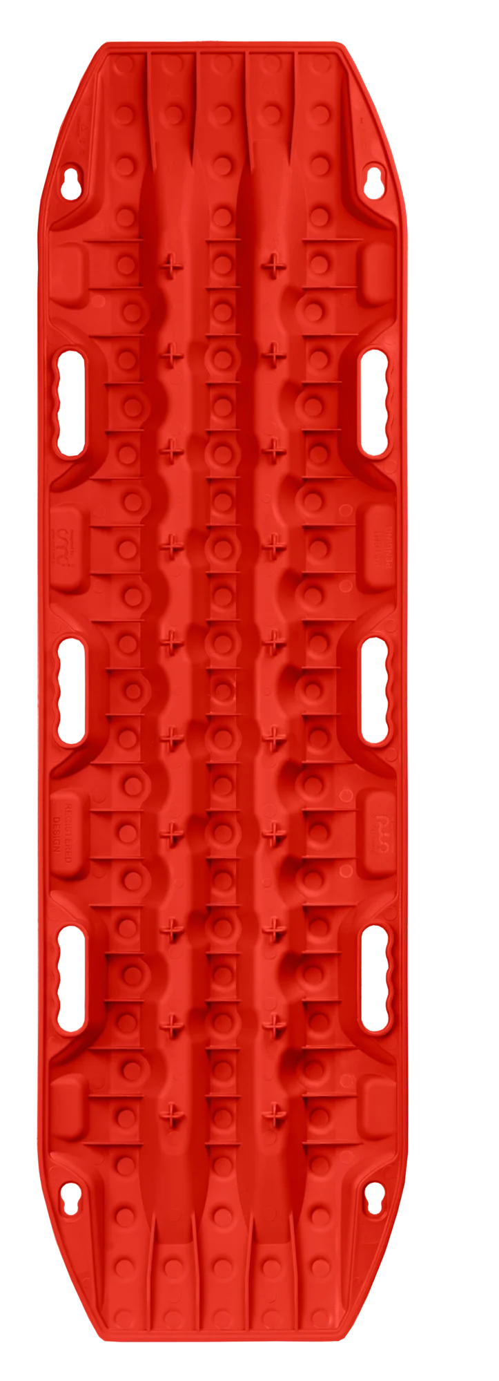 Load image into Gallery viewer, MAXTRAX MKII FJ Red boards stacked showing compact 85mm profile
