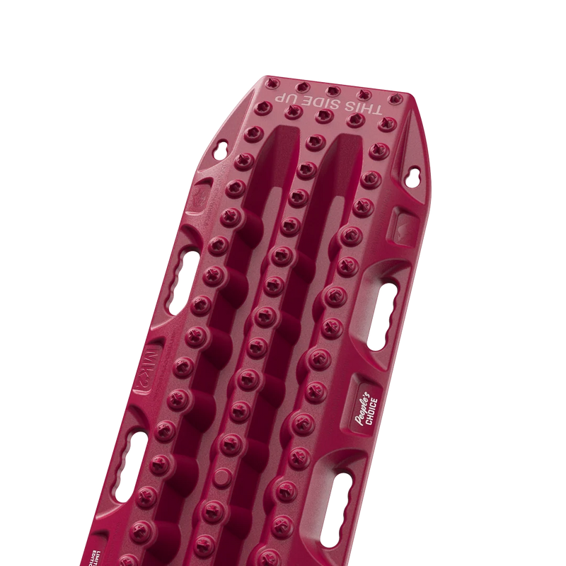 Load image into Gallery viewer, MAXTRAX MKII Maroon People's Choice boards stacked showing compact profile
