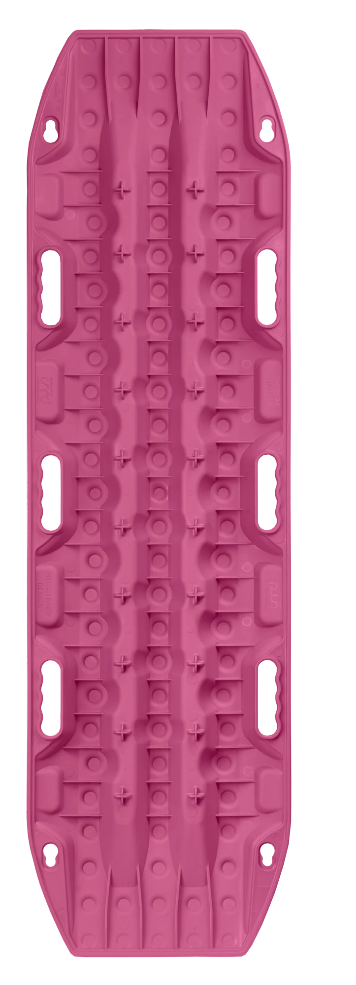 Load image into Gallery viewer, MAXTRAX MKII Pink recovery boards in use under 4WD tyre in sand
