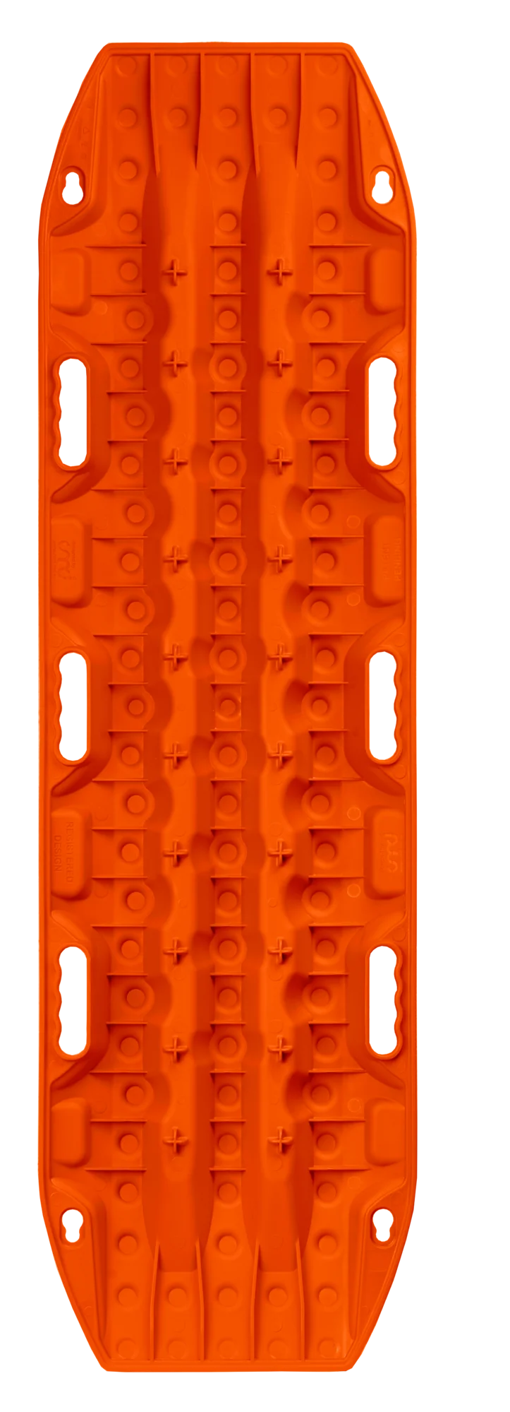 Load image into Gallery viewer, MAXTRAX MKII Signature Orange boards stacked showing compact 85mm profile
