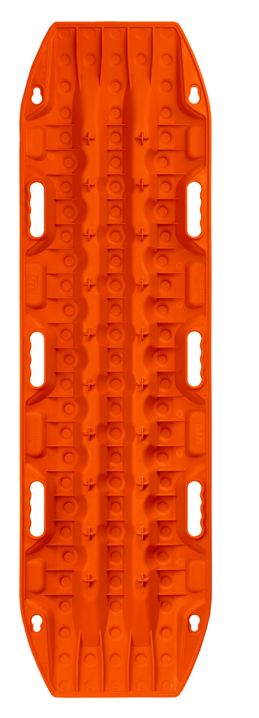 MAXTRAX MKII Signature Orange boards stacked showing compact 85mm profile