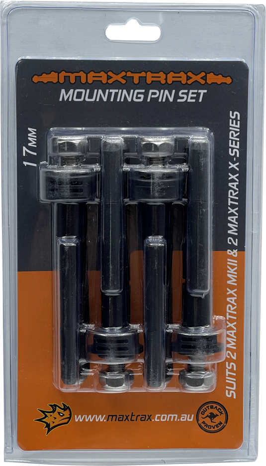 MAXTRAX Mounting Pin Set MKII/Xtreme (17mm & 40mm)