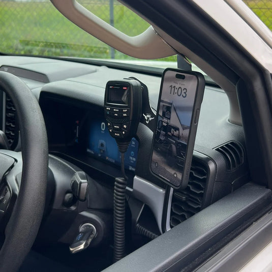 Ford Ranger Next Gen 2022-On Scrub King Phone & UHF Mount
