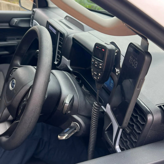 Ford Ranger Next Gen 2022-On Scrub King Phone & UHF Mount