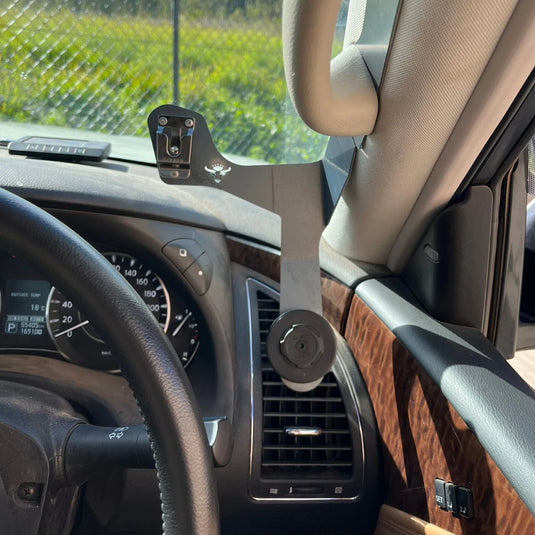 Nissan Patrol Y62 2019-On Scrub King Phone & UHF Mount