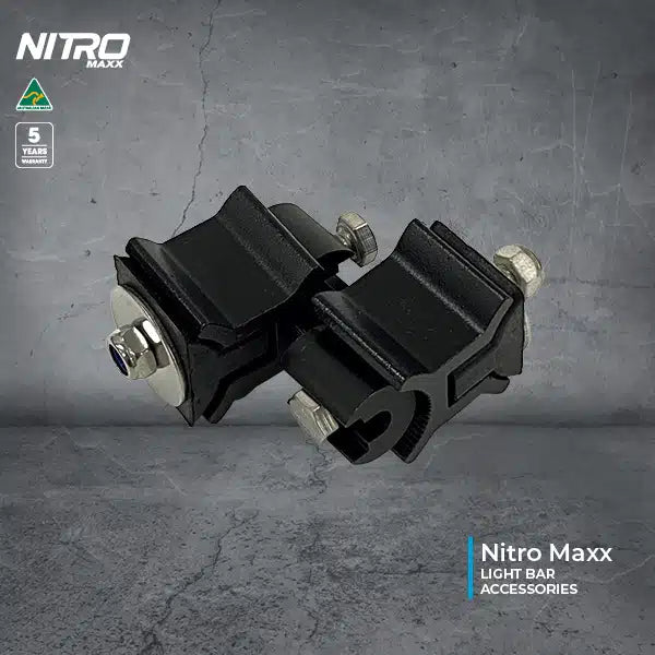 Load image into Gallery viewer, Ultra Vision Nitro Maxx Dual Row Light Bar Base Mount Brackets pair
