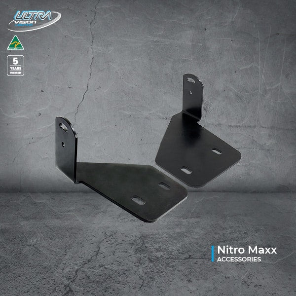 Load image into Gallery viewer, Ultra Vision Nitro Maxx Light Bar Brackets to suit Rhino Pioneer Platform (below rack)
