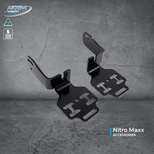 Ultra Vision Nitro Maxx Light Bar Brackets to suit Rola Titan MKII Roof Tray